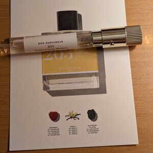 Bon Parfumeur 203 raspberry, vanilla, blackberry | Scentbird .27oz